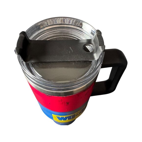 WD-40 Tumbler w/ Handle Straw Stainless Steel Travel Mug Insulated Double Wall - Picture 2 of 6